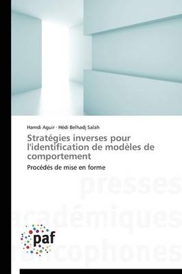 Book cover for Strategies Inverses Pour l'Identification de Modeles de Comportement