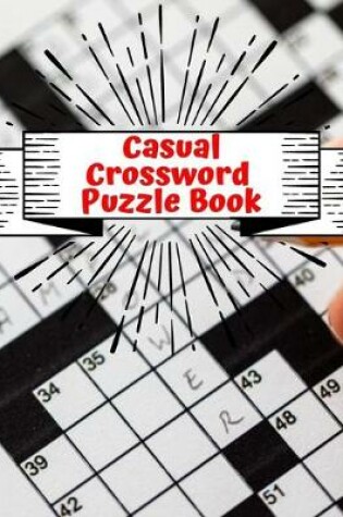 Cover of Casual Crossword Puzzle Book