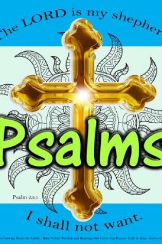 Cover of Psalms Coloring Books for Adults