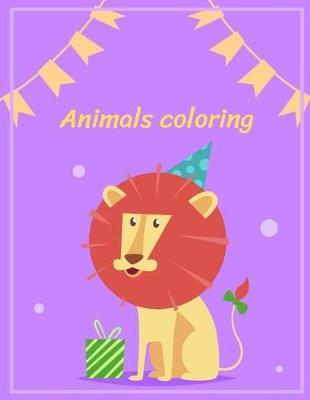Book cover for Animals Coloring
