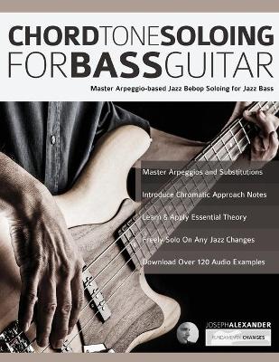 Book cover for Chord Tone Soloing for Bass Guitar