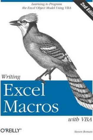 Cover of Writing Excel Macros with VBA