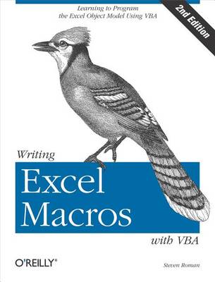 Book cover for Writing Excel Macros with VBA