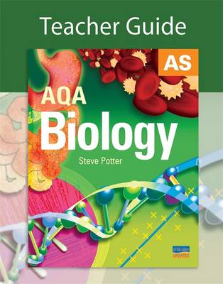 Book cover for AQA AS Biology Teacher Guide