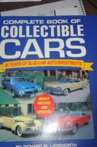 Cover of Complete Book of Collectible Cars