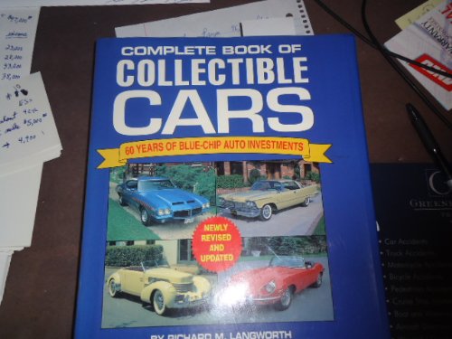 Book cover for Complete Book of Collectible Cars