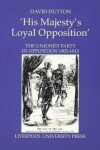 Book cover for His Majesty's Loyal Opposition