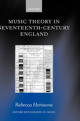 Cover of Music Theory in Seventeenth-Century England