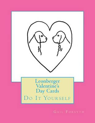 Book cover for Leonberger Valentine's Day Cards