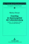 Book cover for Coaching Im Spannungsfeld Der Lebensberatung