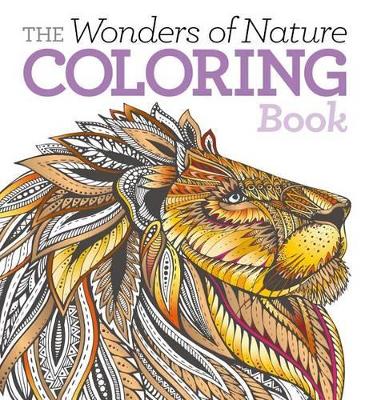 Book cover for The Wonders of Nature Coloring Book