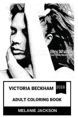 Book cover for Victoria Beckham Adult Coloring Book