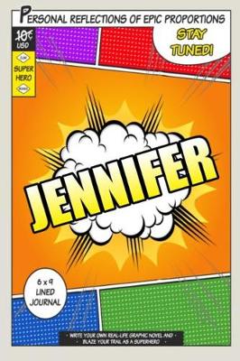 Book cover for Superhero Jennifer