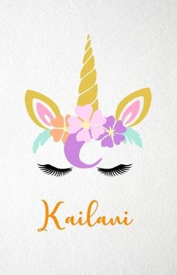 Book cover for Kailani A5 Lined Notebook 110 Pages