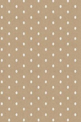 Book cover for Journal Polka Dot Kraft Design Pattern