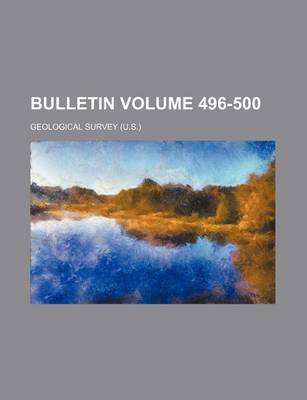 Book cover for Bulletin Volume 496-500