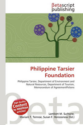 Cover of Philippine Tarsier Foundation