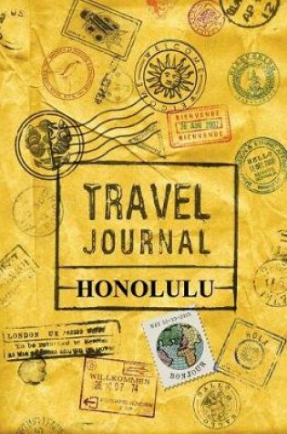 Cover of Travel Journal Honolulu