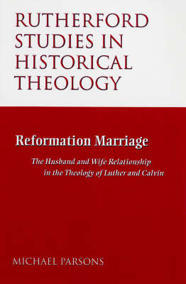 Book cover for Reformation Marriage