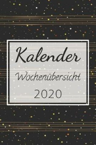 Cover of Kalender Wochenübersicht 2020