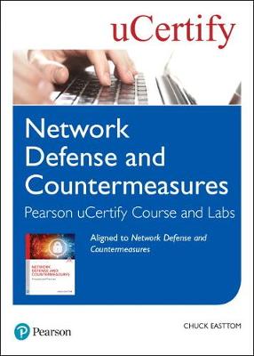 Book cover for Network Defense and Countermeasures Pearson uCertify Course and Labs Student Access Card