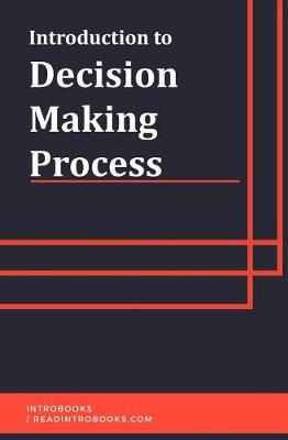 Book cover for Introduction to Decision Making Progress