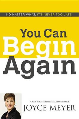 Book cover for You Can Begin Again
