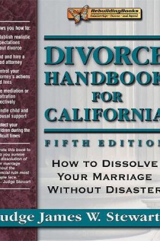 Cover of Divorce Handbook for California, 5th Edition