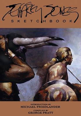 Book cover for Jeffrey Jones Sketchbook Hc