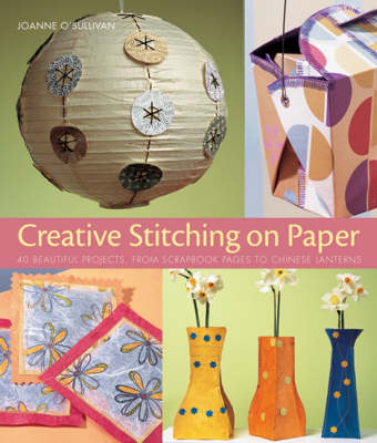 Book cover for Creative Stitching on Paper