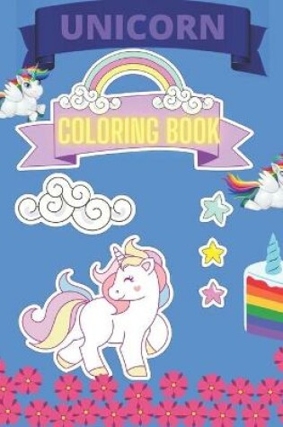 Cover of Unicorn Coloring Book