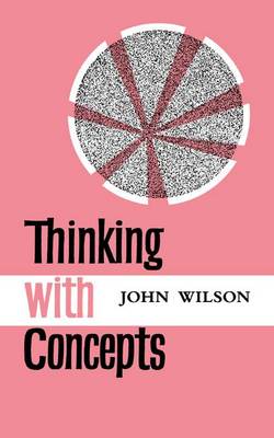 Book cover for Thinking with Concepts