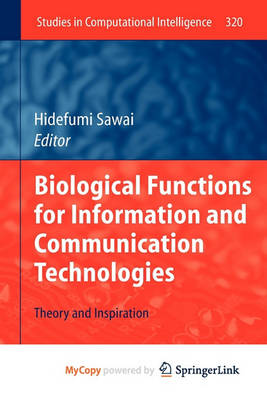 Cover of Biological Functions for Information and Communication Technologies