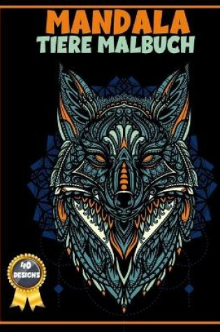 Cover of Mandala Tiere Malbuch