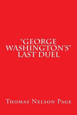 Book cover for "George Washington's" Last Duel