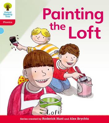 Book cover for Oxford Reading Tree: Level 4: Floppy's Phonics Fiction: Painting the Loft