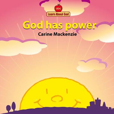 Book cover for God Has Power Board Book