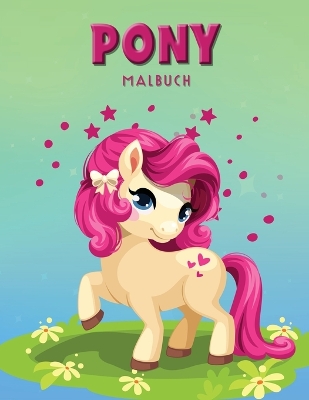 Book cover for Pony Malbuch