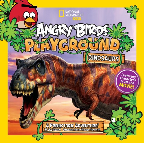 Book cover for Angry Birds Playground: Dinosaurs