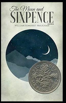 Book cover for The Moon and Sixpence( Classics Illustrated novel )