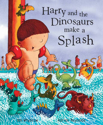 Book cover for Harry and the Dinosaurs Make a Splash