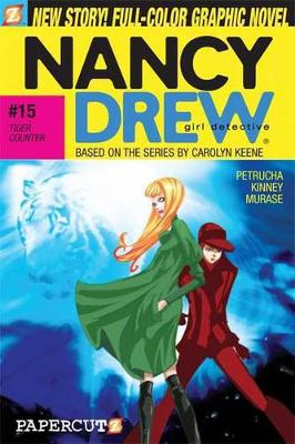 Book cover for Nancy Drew #15: Tiger Counter