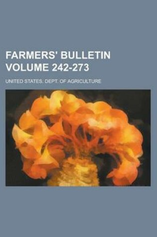Cover of Farmers' Bulletin Volume 242-273