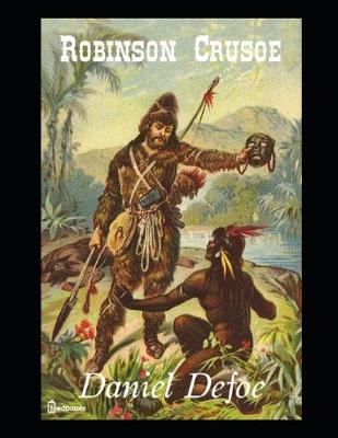 Book cover for Robinson Crusoe(Annotated)