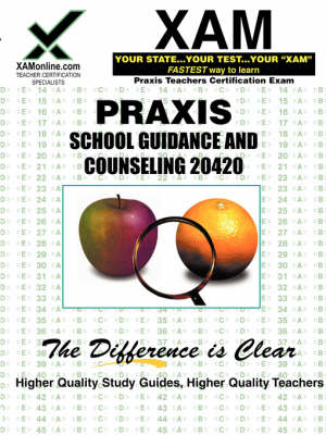 Book cover for Praxis School Guidance & Counseling 20420