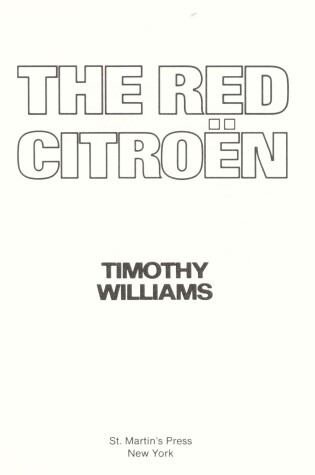 Cover of The Red Citroen