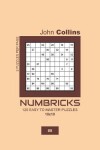 Book cover for Numbricks - 120 Easy To Master Puzzles 10x10 - 8