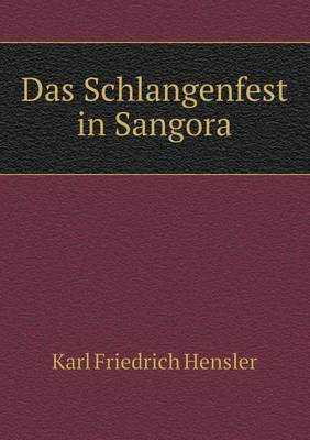 Book cover for Das Schlangenfest in Sangora