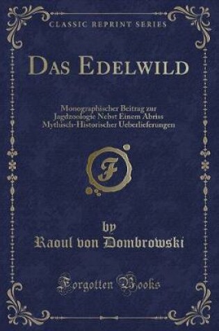 Cover of Das Edelwild