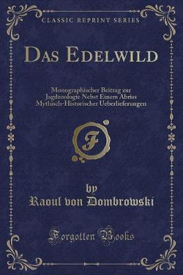 Book cover for Das Edelwild